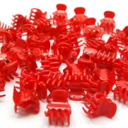 SZCZĘKI / KRABIKI MAŁE CZERWONE 50 SZTUK                                                       (0146-18 SAH) - 2