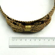 OPASKI DO WŁOSÓW SZEROKIE Z KOKARDĄ SREBRNE I ZŁOTE  6 SZTUK                                                     0314-14 SAH - 4