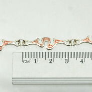 BRANSOLETKA  METALOWA  ROZPINANA                                                                0613-120 - 2