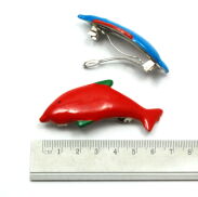 KLAMRY / SPINKI DO WŁOSÓW DZIECIĘCE RYBKI (4 SZTUKI) 0209-542 - 2