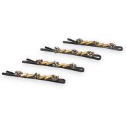 WSUWKI OZDOBNE Z KOLOROWYMI KORALIKAMI – KOMPLET 4 SZTUKI                 (5992-19 SA) - 2