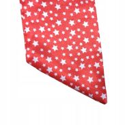 APASZKA / CHUSTA DAMSKA CZERWONO-BIAŁA                                                (AP-2 SA) - 3