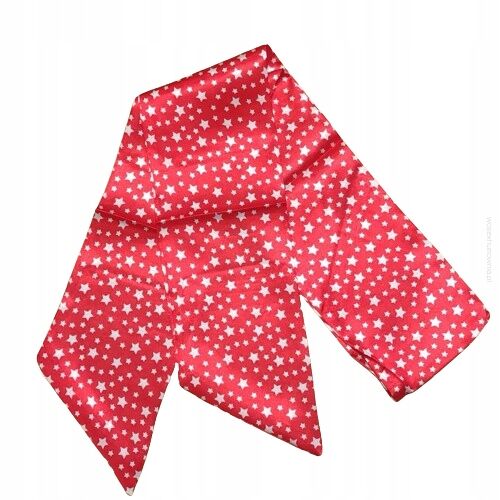 APASZKA / CHUSTA DAMSKA CZERWONO-BIAŁA                                                (AP-2 SA)