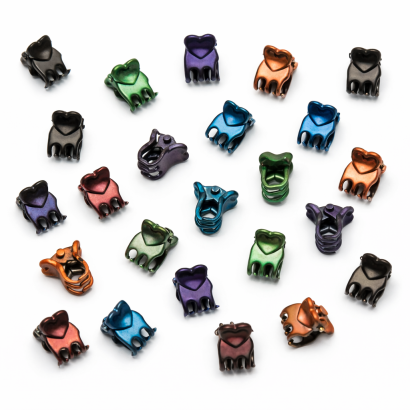 SZCZĘKI / KRABIKI MAŁE KOLOROWE 25 SZTUK (0187-2 SAM 3/4)