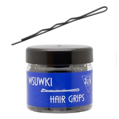 WSUWKA CZARNA KARBOWANA BEZ KULKI 6 CM 500G                                                                       (206/G)