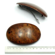 KLAMRY /AUTOMATY DO WŁOSÓW OWALNE 2 SZTUKI                                                     (KLD-101 A AH ) - 2