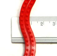 OPASKI DO WŁOSÓW PLASTIKOWE FALOWANE 6 SZTUK                           (0193-32 SAH) - 3