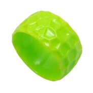 BRANSOLETKI PLASTIKOWE KOLOROWE SZEROKIE 6 SZTUK                                                                   (6435 SAM) - 2