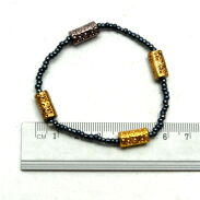 BRANSOLETKI Z KORALIKAMI NA GUMCE – WIELOKOLOROWE                                (BRGU-6) - 3