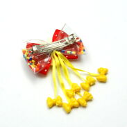 KLAMRY / SPINKI DO WŁOSÓW DZIECIĘCE Z KOKARDKĄ (2 SZTUKI) 0209-548 - 3