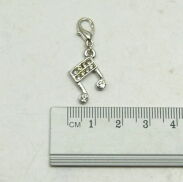 ZAWIESZKA  DO BRANSOLETKI /ŁAŃCUSZKA 