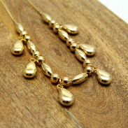 KOMPLET BIZUTERII NASZYJNIK + KOLCZYKI                                       (KPL SAHG) - 3