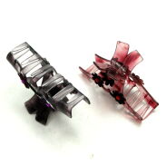 SZCZĘKI / KLAMRY DO WŁOSÓW Z KWIATKAMI 6 SZTUK                                                                   (0340-32 SAH) - 3