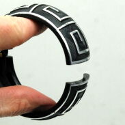 BRANSOLETKA  SZEROKA ROZPINANA                                                      0611-33 - 2