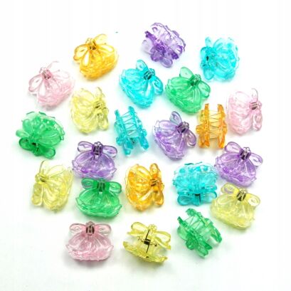 SZCZĘKI / KRABIKI KOLOROWE 30 SZTUK                                                     (0988 SAM)