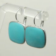 KOLCZYKI WISZĄCE EMALIOWANE NIEBIESKIE                                          (9361-3 SAM) - 3