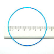 BRANSOLETKI METALOWE CIENKIE KOLOROWE 25 SZTUK                                                              (2938-3 SA) - 3