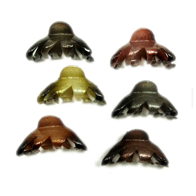 SZCZĘKI DO WŁOSÓW ŚREDNIE (6 SZTUK)                                0327-04