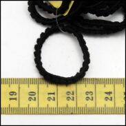 GUMKI DO WŁOSÓWCZARNE 10 SZTUK 1410-025 - 2