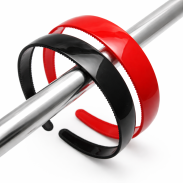 OPASKI DO WŁOSÓW PLASTIKOWE SZEROKIE 2 SZTUKI (1889-4 SAM) - 2