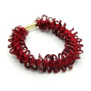 GUMKI DO WŁOSÓW Z BLASZKĄ WIELOKOLOROWE (30 SZTUK) 0006-38 - 2