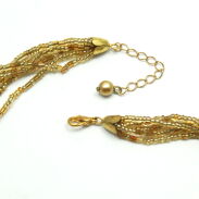 NASZYJNIK / WISIOREK Z DROBNYMI  KORALIKAMI                                (0643-603 SAH) - 2