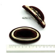 KLAMRY / AUTOMATY DO WŁOSÓW WELUROWE 2 SZTUKI                                                                           (9998-2 SAH) - 2