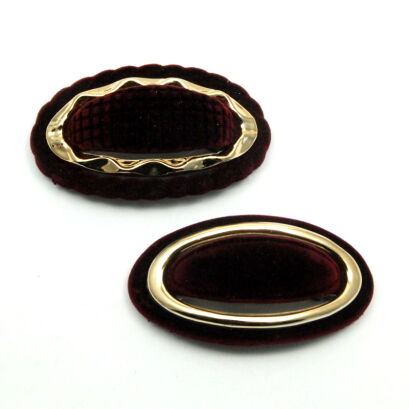 KLAMRY / AUTOMATY DO WŁOSÓW WELUROWE 2 SZTUKI                                                                           (9998-2 SAH)