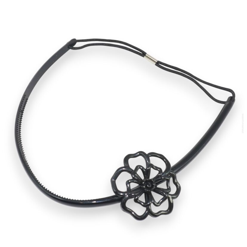 OPASKI DO WŁOSÓW ELASTYCZNE Z KWIATEM 3 SZTUKI               (6331 SAH)