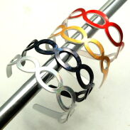 OPASKI DO WŁOSÓW KOLOROWE- ŁANCUSZKI 4 SZTUKI                                                                            (0314-506 SAH) - 2