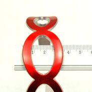 OPASKI DO WŁOSÓW KOLOROWE- ŁANCUSZKI 4 SZTUKI                                                                            (0314-506 SAH) - 3