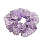 GUMKI DO WŁOSÓW OZDOBNE / SCRUNCHIES  KOLOROWE 6 SZTUK                           (2314 SAMF) - 4