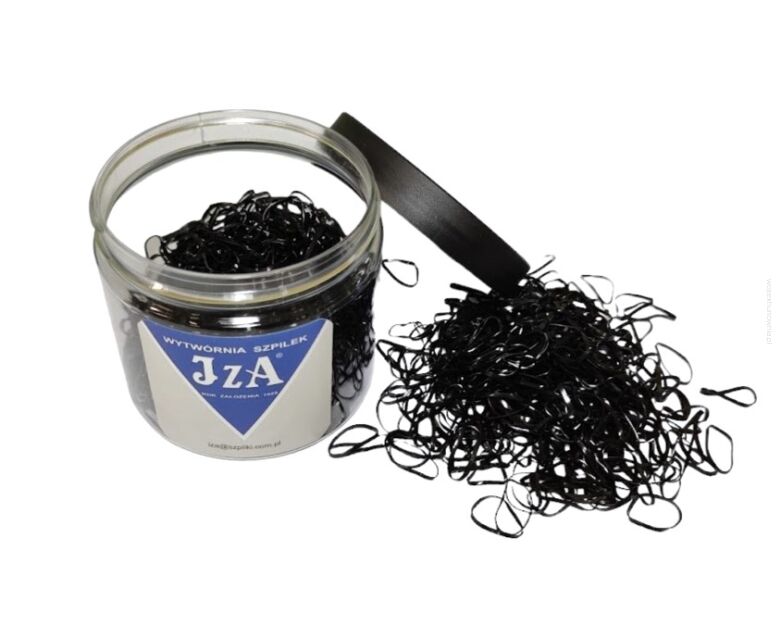 GUMKI RECEPTURKI SILIKONOWE CZARNE 500 SZTUK                                      (R5/B/500)