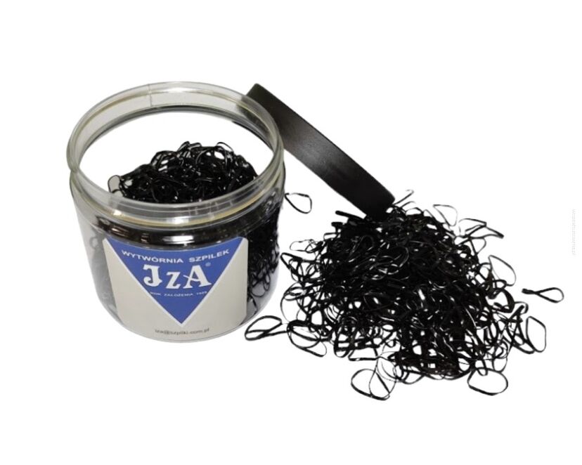 GUMKI RECEPTURKI SILIKONOWE CZARNE 500 SZTUK    (R5/B/500)