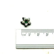 SPINKI DO WŁOSÓW MAŁE BROKATOWE 24 SZTUKI                                            (0317-36) - 3