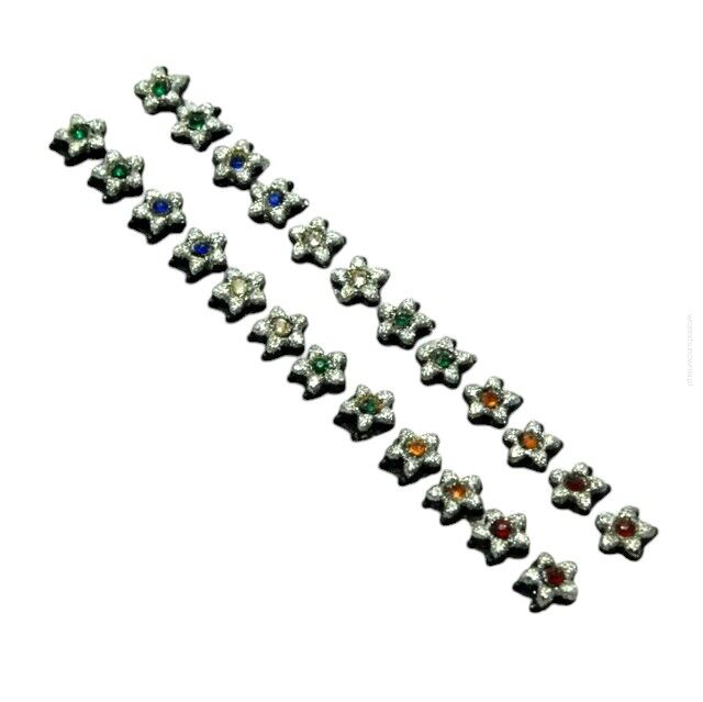 SPINKI DO WŁOSÓW MAŁE BROKATOWE 24 SZTUKI                                            (0317-36)