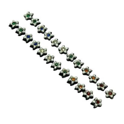 SPINKI DO WŁOSÓW MAŁE BROKATOWE 24 SZTUKI                                            (0317-36)