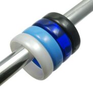 BRANSOLETKI  PLASTIKOWE MIX KOLORÓW 4 SZTUKI                                                                   (0605-18 SAU) - 2