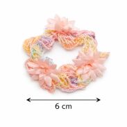 GUMKI DO WŁOSÓW PLECIONE OZDOBNE 6 SZTUK (0176-25 SAM F) - 3
