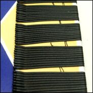 WSUWKA CZARNA PROSTA MATOWA 2 KULKI 5 cm                       (105/100 MAT) - 2