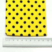 OPASKA ELASTYCZNA SZEROKA ŻÓŁTA W KROPKI 10 CM                                                               (01747415 SA) - 2