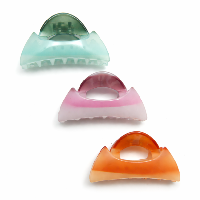 SZCZĘKI / KLAMRY DO WŁOSÓW KOLOROWE 3 SZTUKI                                                                 (0217-54 SAM)