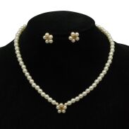 KOMPLET BIŻUTERII KORALE + KOLCZYKI                                                                       0646-12 AS - 3