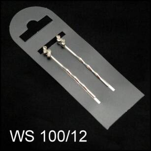 WSUWKI SREBRNE Z DŻETAMI WS 100/12