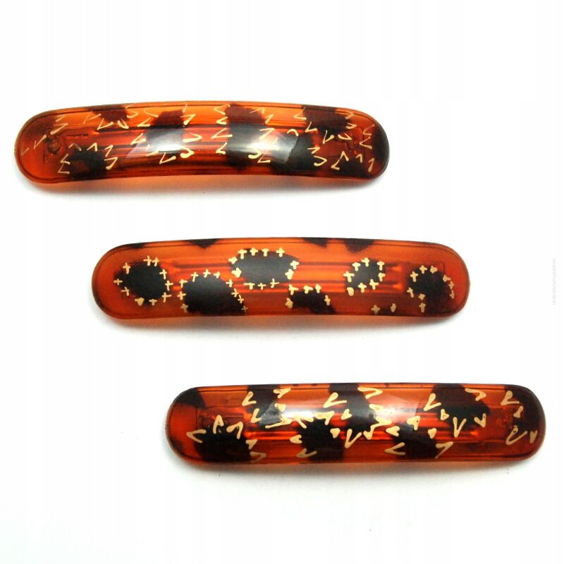 KLAMRY / AUTOMATY DO WŁOSÓW DUŻE 3 SZTUKI                                          (7606-2 A SH)