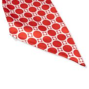 APASZKA / CHUSTA DAMSKA CZERWONO-BIAŁA                                                             AP-6 - 2