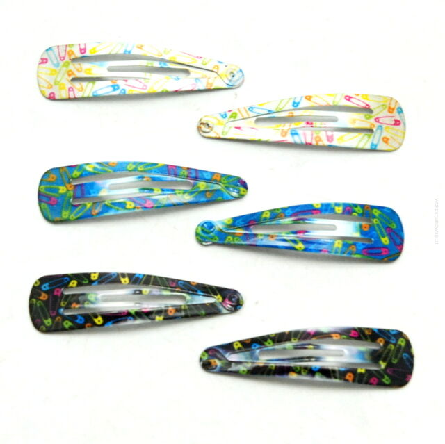 PYKI / SPINKI DO WŁOSÓW DZIECIĘCE KOLOROWE 6 SZTUK (7287 SA)