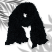 SZAL DAMSKI CZARNY                                                                                                                          SZAL-20 - 5