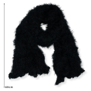 SZAL DAMSKI CZARNY                                                                                                                          SZAL-20 - 4