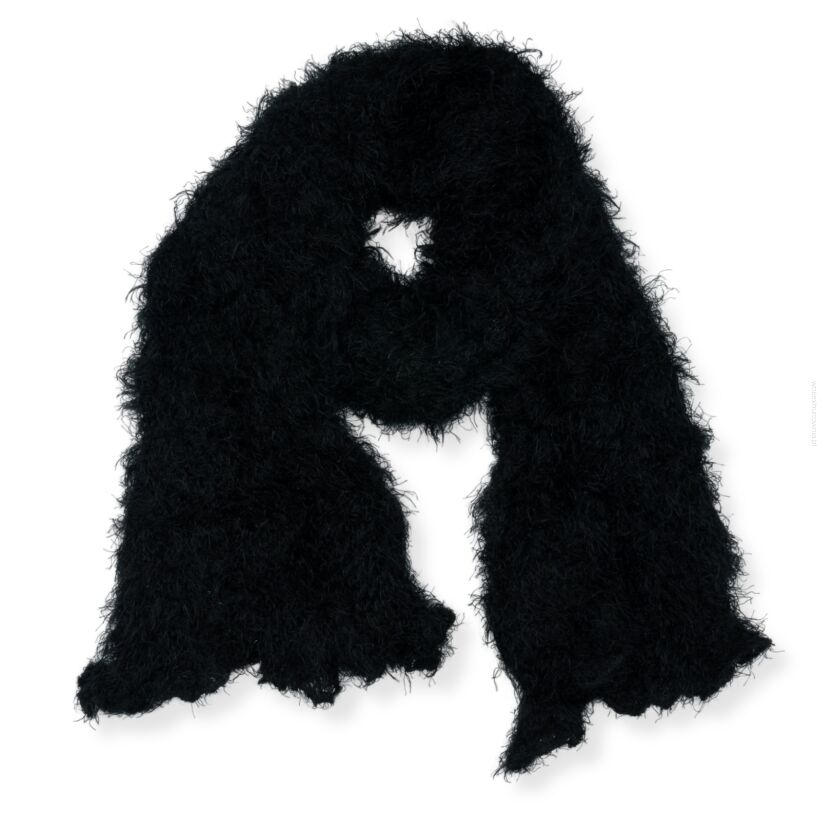 SZAL DAMSKI CZARNY                                                                                                                          SZAL-20